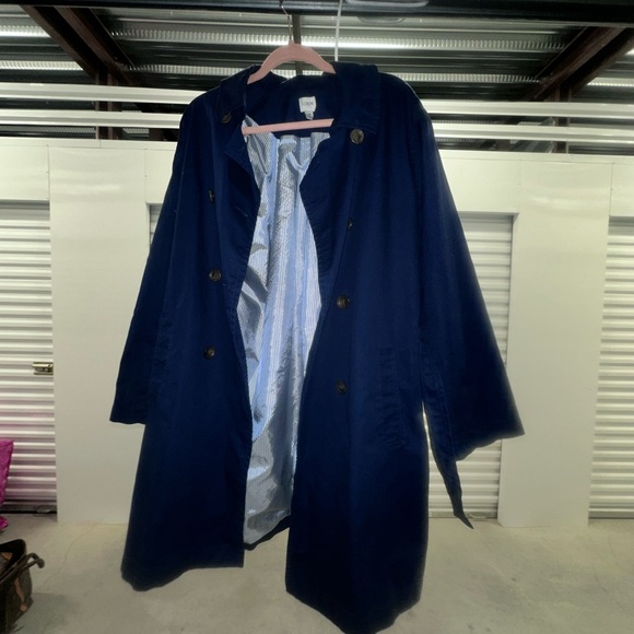 J Crew Blue Peacoat! Like New! Size 18 - Picture 3 of 8